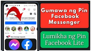 Paano gumawa ng pin sa facebook messenger 2024 - Gumawa ng pin facebook lite
