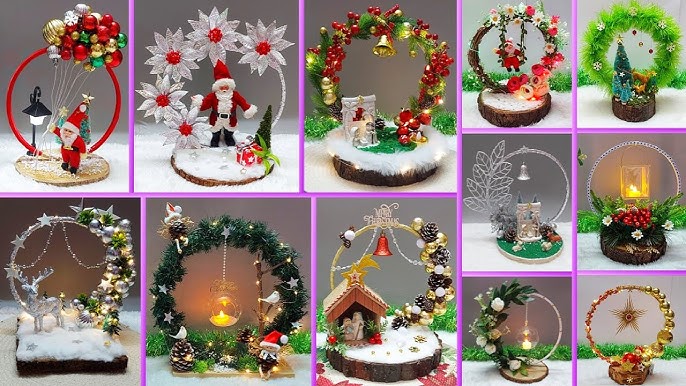 Best Christmas crafts / Mejores manualidades Navidad / Die besten  Weihnachtsbasteleien – El Hada de Papel