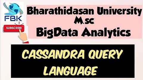 Cassandra Query Language