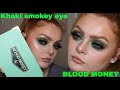 JEFFREE STAR BLOOD MONEY PALETTE - Khaki Smokey eye - Tutorial
