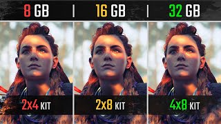 8GB vs 16GB vs 32GB RAM | How much RAM do you need for GAMING in 2021?