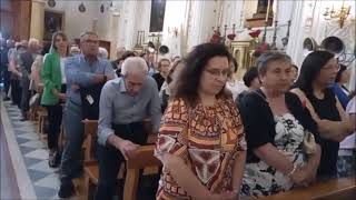 Festa&quot; Cori di Gesù&quot;  Chiesa Santa Maria Mussomeli 25 giugno 2023. Messa e processione 25 06 2023