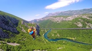 Amazing ZIP Line in Omiš, Croatia