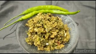 Maharastrian mirchi cha thecha | Mirchicha kharda recipe