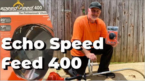 Echo Speed Feed 400 Review - Easy to Load Trimmer Line - Game Changer