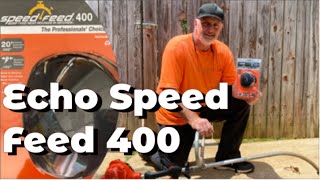 Echo Speed Feed 400 Review  Easy to Load Trimmer Line  Game Changer