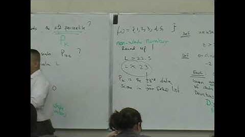 Daniel Judge- Statistics Lecture 4 (part 7)