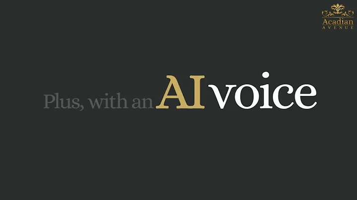 Amplify Your Business with AI-Powered Audio Branding | Acadian Avenue
