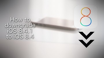Downgrade any iPhone, iPad or iPod Touch from iOS 8.4.1 to iOS 8.4