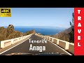 Driving in Tenerife 4: Anaga | 4K 60fps