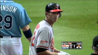 2011/04/03 Hardy's two-run double