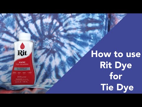 วีดีโอ: วิธีใช้ Rit Dye: 15 ขั้นตอน (พร้อมรูปภาพ)