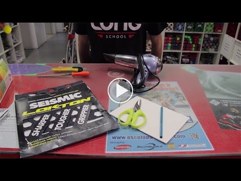 Tutorial Longboard Cómo cambiar la lija (Grip Tape) - Long School - YouTube