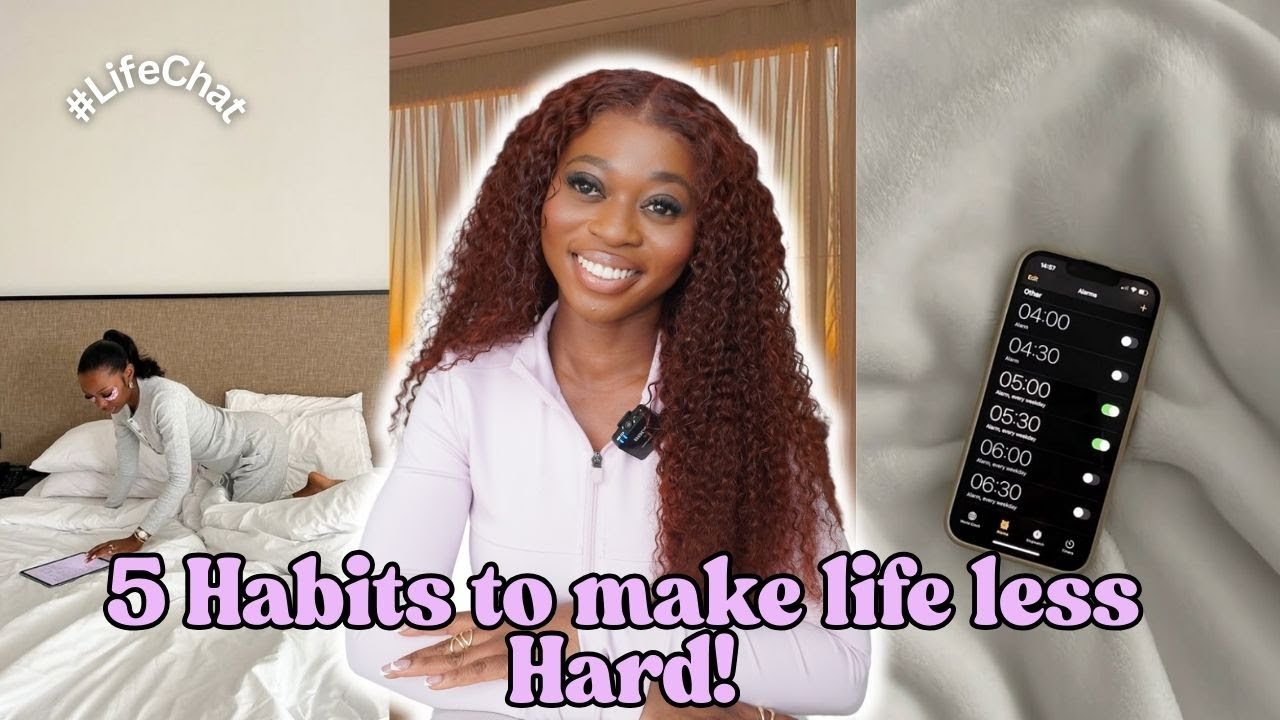 5 Life Changing Habits that will transform your quality of life|*Healthy Habits* 2025|LifeChat 1