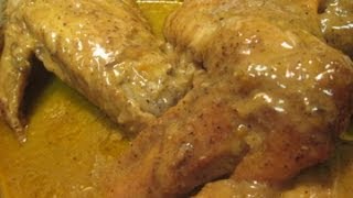 Subscribe it's free! http://goo.gl/ue0voi easy recipe and cooking
tutorial on how to cook smothered turkey wings follow me these social
media sites instag...