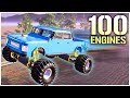 Building a MONSTER TRUCK With ONE HUNDRED Go Kart ENGINES! (Techblox Gameplay)