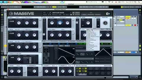 How to create a heavy talking bass