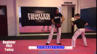 2 Part Point Fighter Drill from Fighter Training