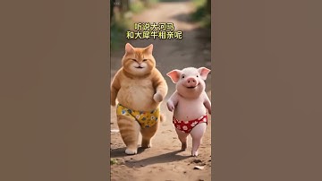 Cat and lion funny ai vedio 2025 #asmr #kidnapping  #case #satisfyingsounds #aishorts #aishorts #ai