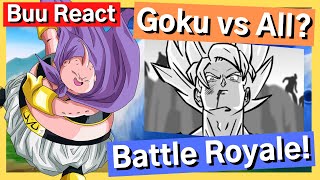Goku Vs All Ultra Instinct Shaggy? Buu React To Animetoons