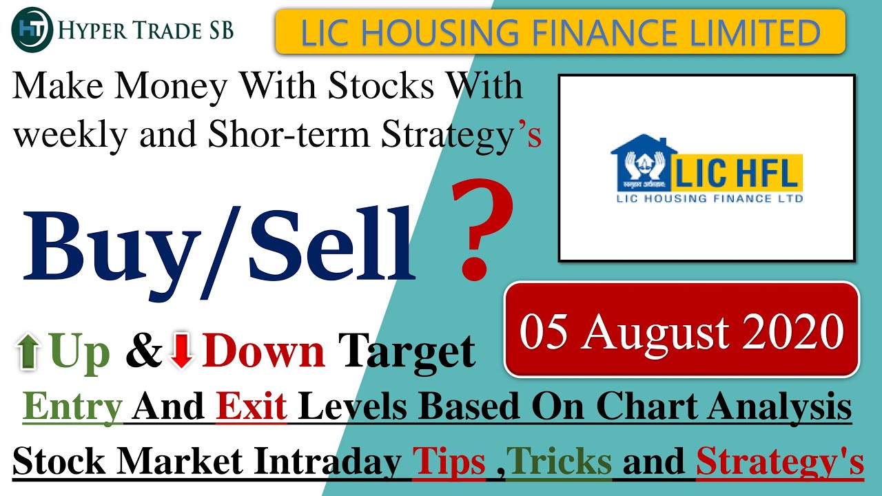 Lic Housing Finance Share Target 05 August Lic Intraday Targets Lic Intraday Tips Lic Latest News Youtube
