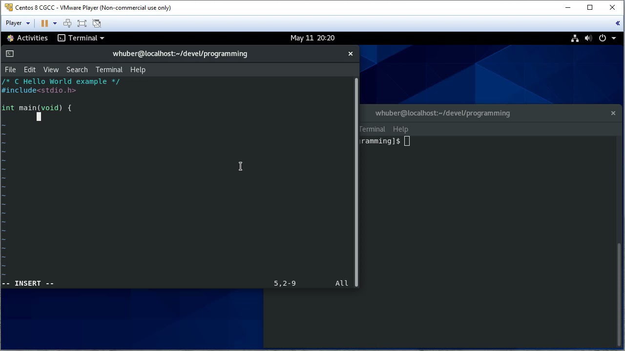 Introduction to C - Hello, World - YouTube