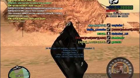 Vehicle Fly,airbreak,speed and Hopping SAMP