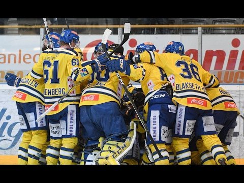 Norwegian ice hockey team wins longest ever match – video