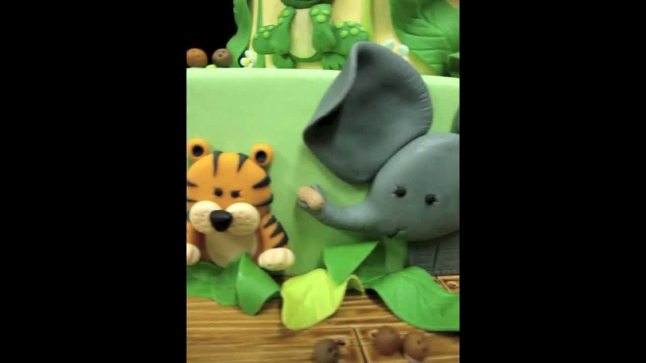Baby Shower Cakes With Baby Animals Baby Shower Cakes With Baby Animals