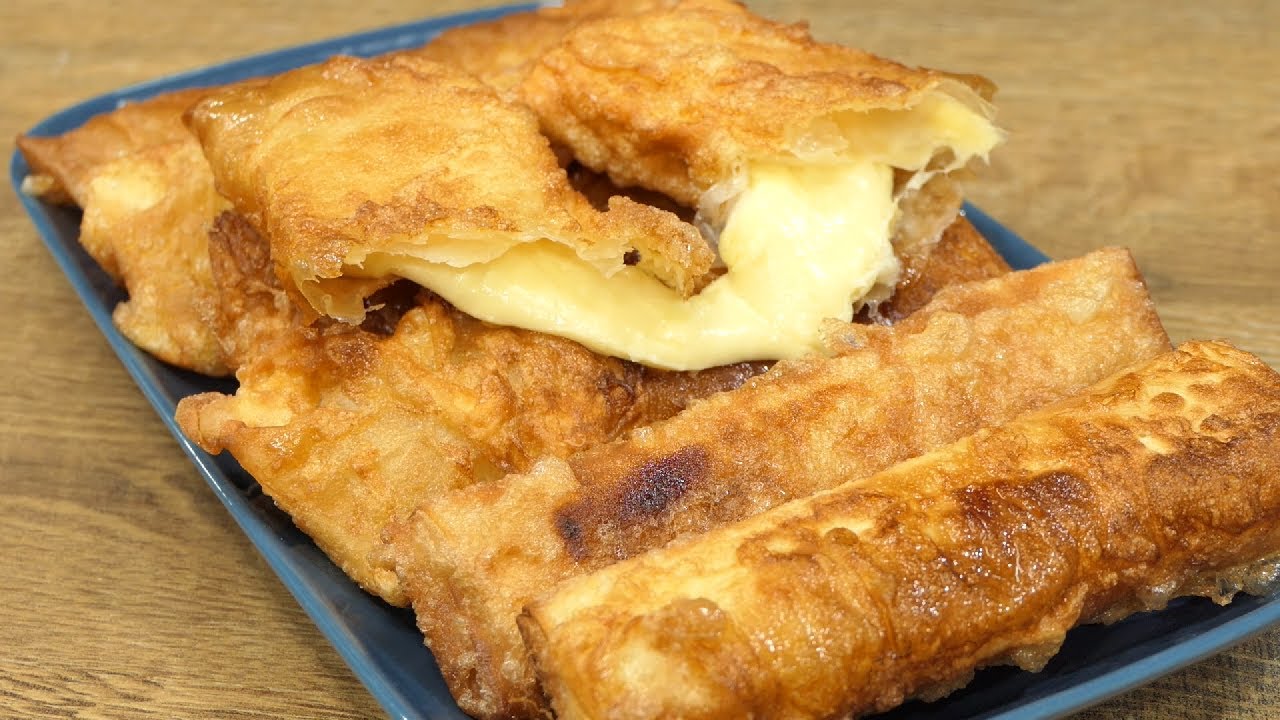 Как быстро и легко приготовить желтый сыр в панировке? Идеальная теплая закуска. Просто и быстро!