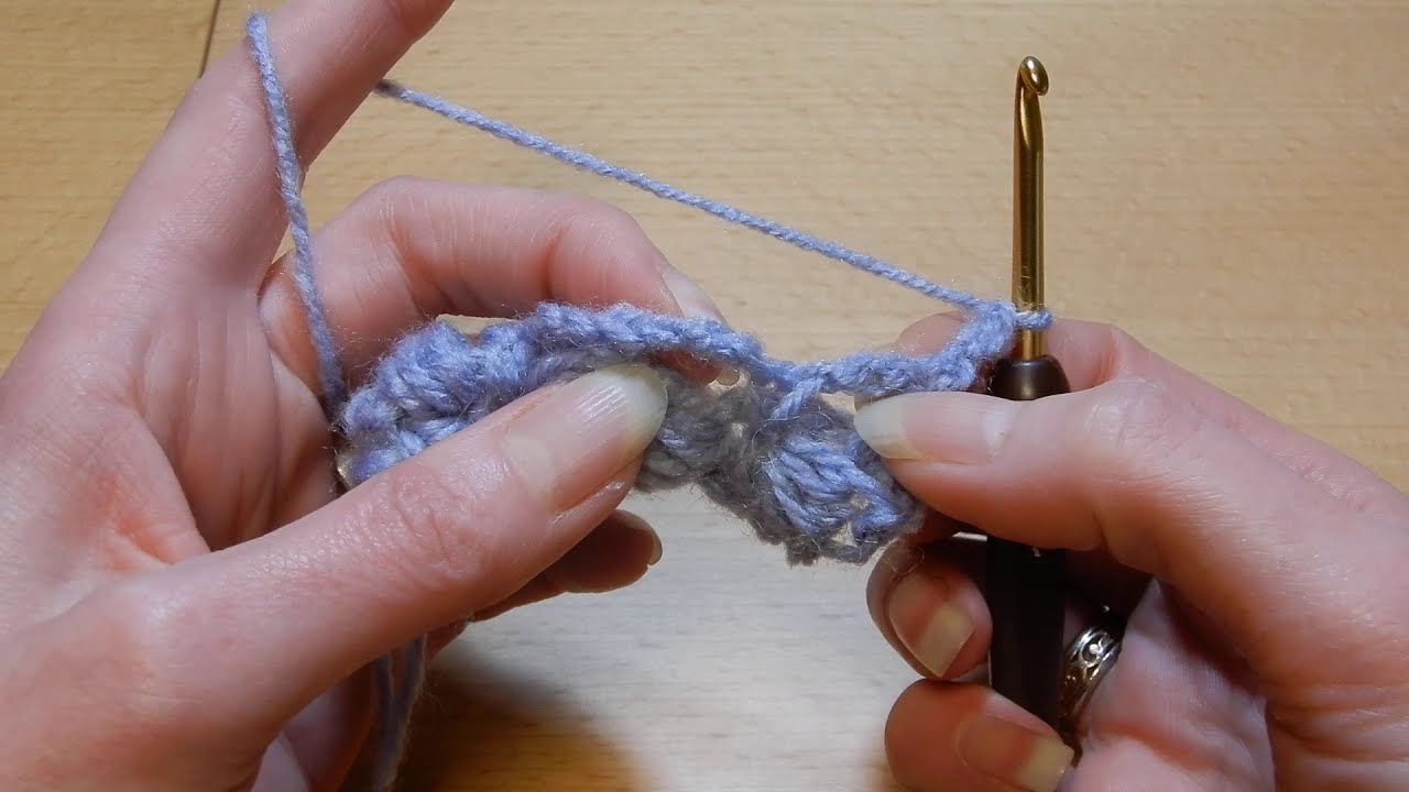 Crochet Stitch for Scarf - YouTube