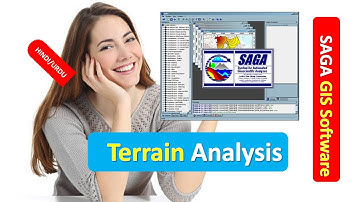 SAGA GIS Software Terrain Analysis | SAGA GIS Software | SAGA GIS in HINDI URDU