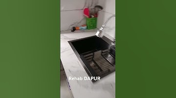 Setelah 3 tahun bangun rumah baru bisa buat dapur nya.. 🤭