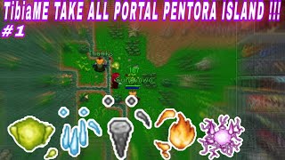 TibiaME WORLD 33 - TAKE ALL PORTAL NEW ISLAND PENTORA !!!