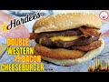 Hardee's® Western Bacon Cheeseburger Review! ⭐🐄🥓🍔