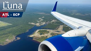 Full Flight - Delta Airlines Boeing 737-900 Flight from Atlanta to Panama City