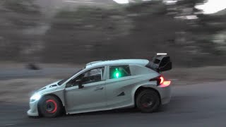 Test Rally Monte Carlo 2022 - Hyundai i20 Rally1 Hybrid