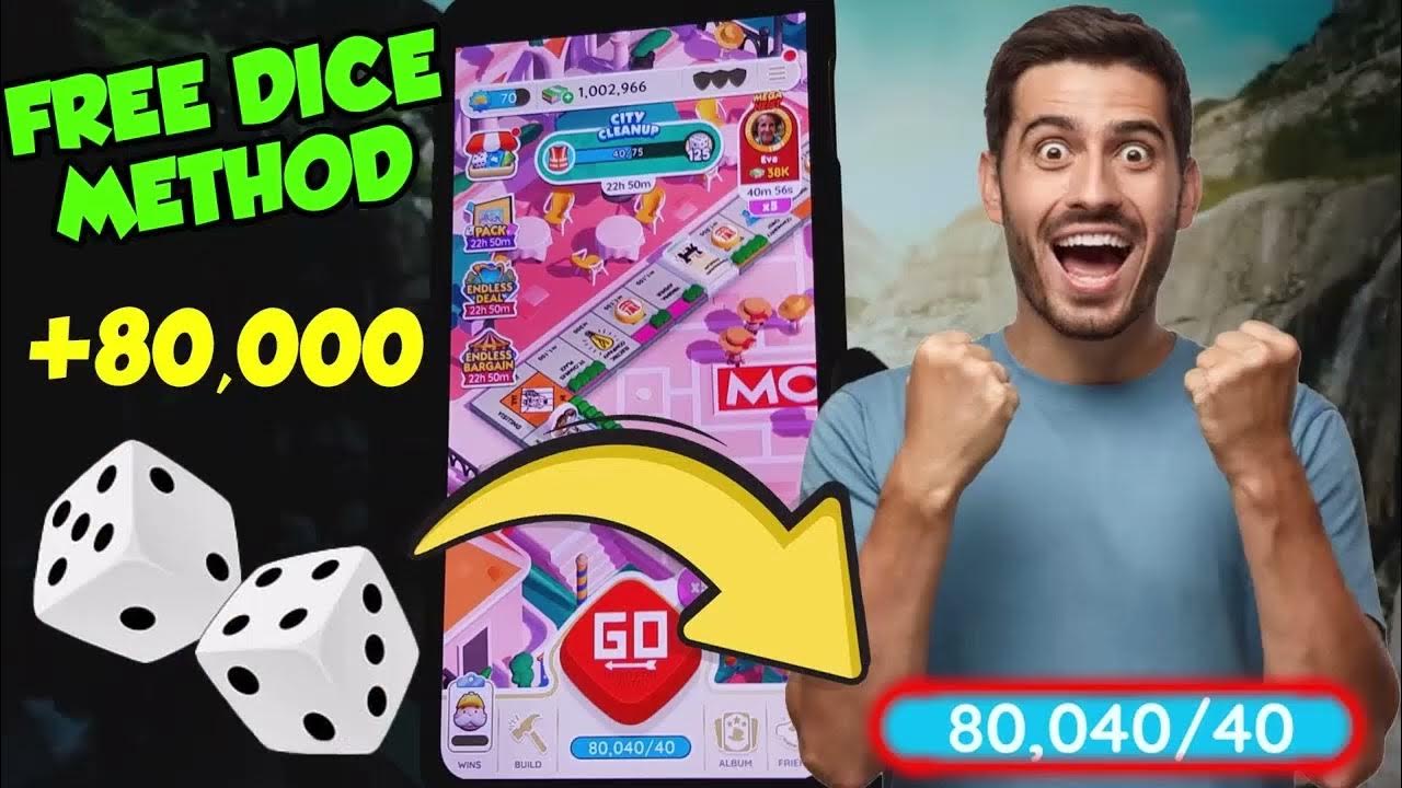 gratis würfel in monopoly go 😍 deutsch wie man endlich kostenlose würfel bekommt. monopoly go