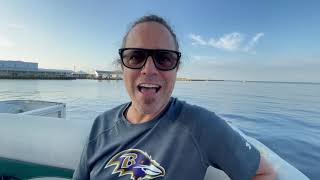 Leaving Crisfield for Smith Island on Maryland Crab Cake Tour Day 22