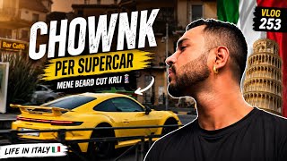 Super cars on roundabout | I trimmed my Beard | VLOG 253 | Life in Italy 🇮🇹