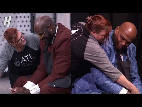 SHAQ and Chuck making pottery 😂 Inside the NBA
