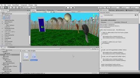 Testing Unlocking Doors With Keys in Unity Baldi