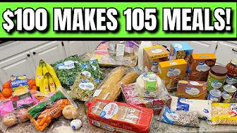 $100 a Week: Extreme Budget Family Meal Plan