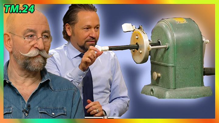 „Bares für Rares“  „Sensationell!“Eine mechanische Spitzmaschine aus den 1950er Jahren