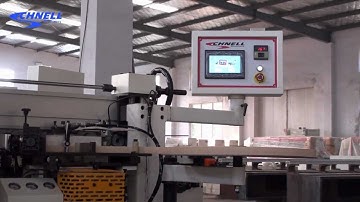 Working show of Schnell Automatic Edge Banding Machine 365