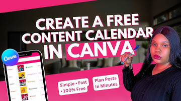 How to Create a Social Media Content Calendar Using Canva (2025 Step-by-Step Guide)