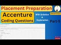 Accenture Coding Question Part 5 Placement Preparation @VikasCodingSchool