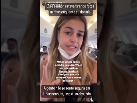 ACONTECEU UMA COISA HORRÍVEL COM A ANNINHA NO AVIÃO! 😭 #shorts
