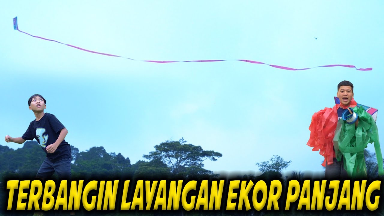 DITDIM COBA BUAT LAYANGAN DENGAN EKOR PANJANG BANGET...