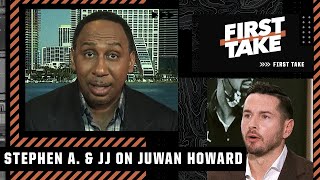 Stephen A. & JJ Redick disagree about Juwan Howard's 5-game suspension & $40K fine | First Take